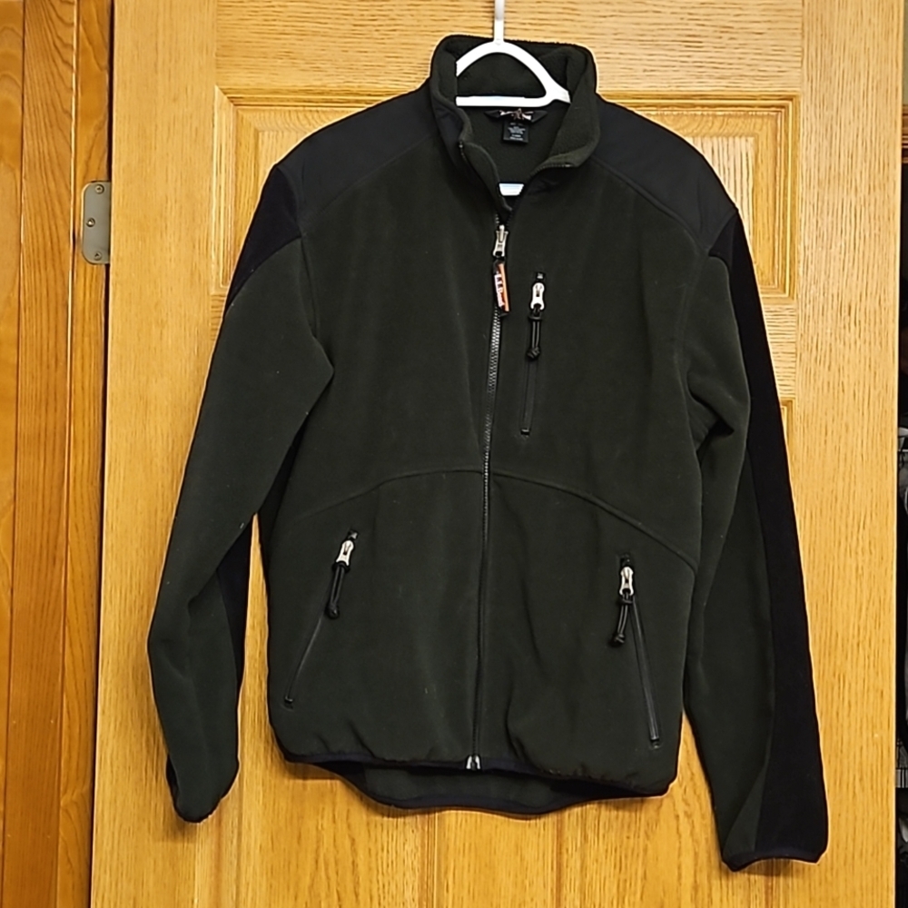 LL Bean Wind Pro Polartech zip up fleece jacket Sz. M